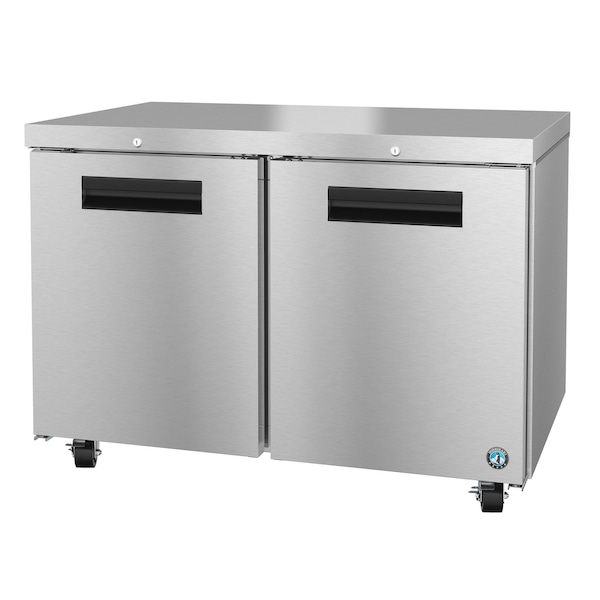 Hoshizaki Refrigerator, Two Section Undercounter, Stainless Doors with Lock, UR48B-01 - main
